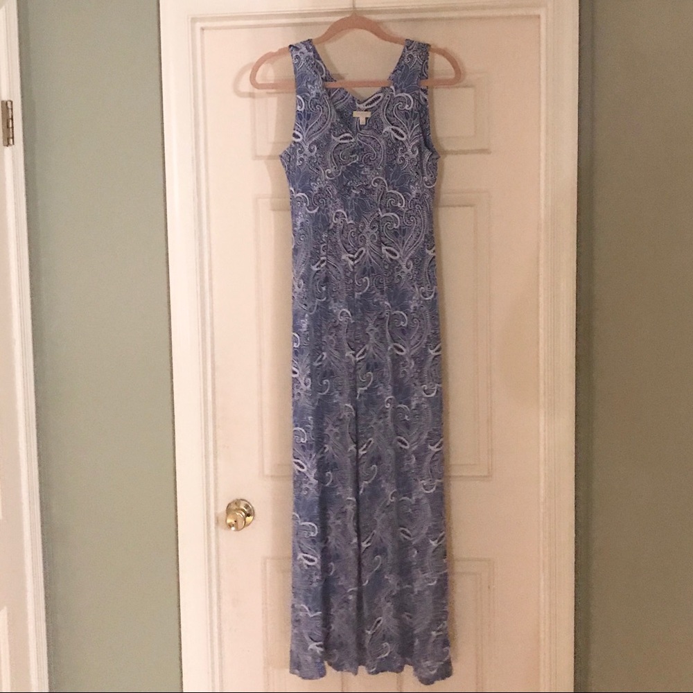 Talbots Printed Maxi Dress